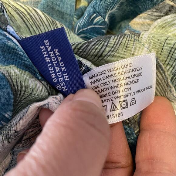 Campia Men M Hawaiian Button Up Short Sleeves Shirt Retro Car Houla Girl Beach - Picture 4 of 7